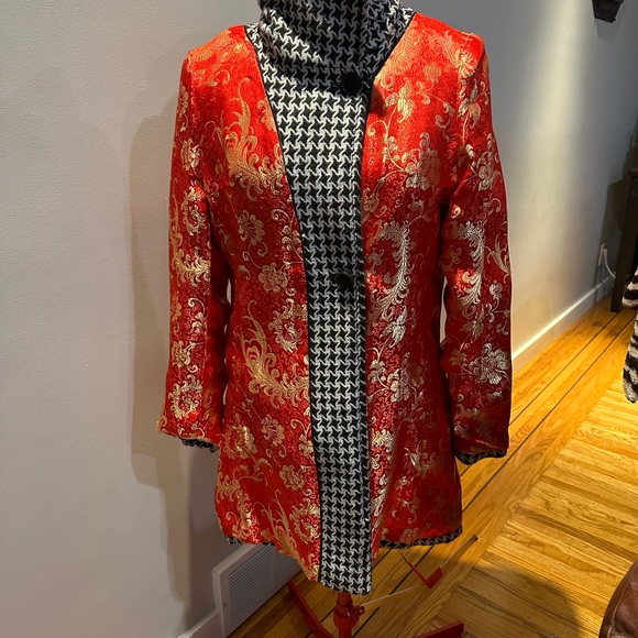 Houndstooth Coat size L - Picture 9 of 9